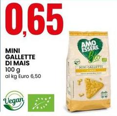 Mini Gallette Di Mais