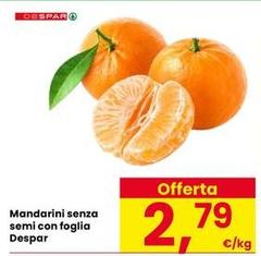 Despar - Mandarini Senza Semi Con Foglia