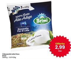Brimi - 3 Mozzarella Latte Fieno