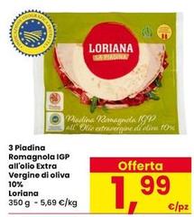 Loriana - Piadina Romagnola IGP All'Olio Extra Vergine Di Oliva