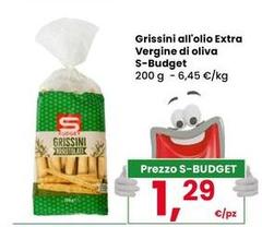S budget - Grissini All'olio Extra Vergine Di Oliva