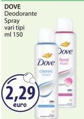 Dove - Deodorante Spray