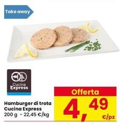 Take Away - Hamburger Di Trota