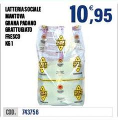 Latteria Sociale Mantova - Grana Padano Grattugiato Fresco