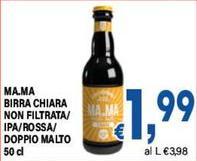 Ma.ma - Birra Chiara Non Filtrata