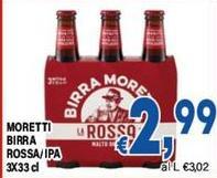 Moretti - Birra Rossa/IPA