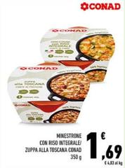 Conad - Minestrone Con Riso Integrale/ Zuppa Alla Toscana