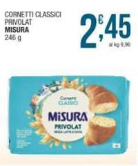 Misura - Cornetti Classici Privolat