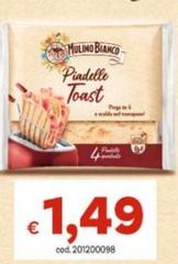 Mulino Bianco - Piadetto Toast