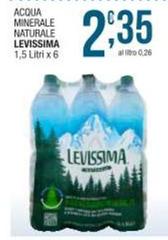 Levissima - Acqua Minerale Naturale