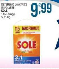 Sole - Detersivo Lavatrice In Polvere