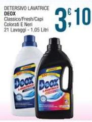 Deox - Detersivo Lavatrice