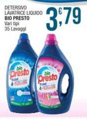 Bio Presto - Detersivo Lavatrice Liquido