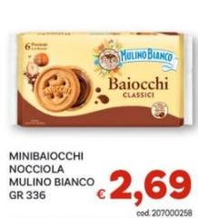 Mulino Bianco - Minibaiocchi Nocciola