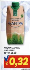 Maniva - Acqua Naturale Tetra