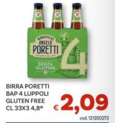 Angelo poretti - Birra Poretti Bap 4 Luppoli Gluten Free