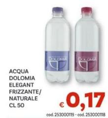 Dolomia - Acqua  Elegant Frizzante/Naturale