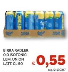 Radler - Birra  0,0 Isotonic Le. Union Latt