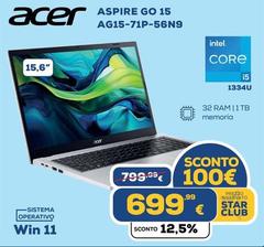 Acer - Aspire Go 15 AG15-71P-56N9