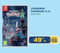 Nintendo - Leggende Pokémon: Z-A Switch