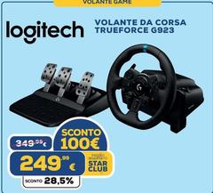 Logitech - Volante Da Corsa Trueforce G923