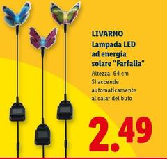 Livarno - Lampada Led Ad Energía Solare 