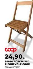 Coop - Sedia Acacia FSC Pieghevole