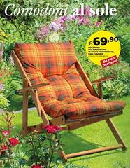 Poltrona Multiposiozione In Legno 