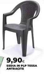 Sedia In PLP Tessa Antracite