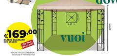 Gazebo Qudrato Con Decori