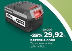 Coop - Batteria