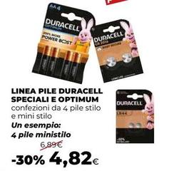 Duracell - Linea Pile Sprial E Optimum