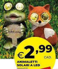 Animaletti Solari A Led