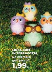 Linea Gufi In Terracotta