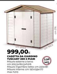 Casetta Da Giardino Tuscany 200