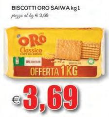Oro saiwa - Biscotti