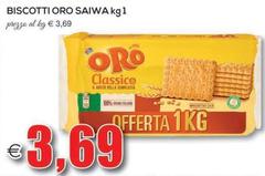 Oro saiwa - Biscotti