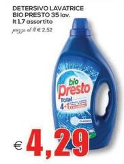 Bio Presto - Detersivo Lavatrice