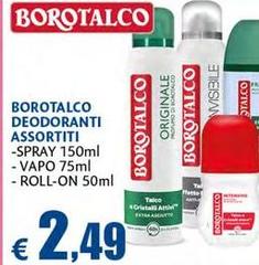 Borotalco - Deodoranti Assortiti