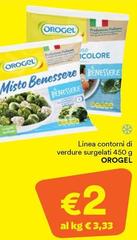 Orogel - Linea Contorni Di Verdure Surgelati