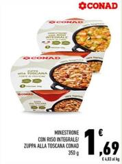 Conad - Minestrone Con Riso Integrale/ Zuppa Alla Toscana
