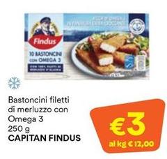 Capitan Findus - Bastoncini Filetti Di Merluzzo Con Omega 3