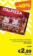 Italpizza - Pizza Salsiccia & Patate O Prosciutto & Funghi