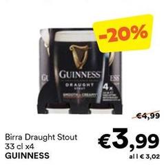 Guinness - Birra Draught Stout