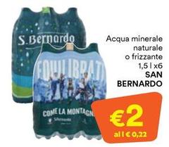 San Bernardo - Acqua Minerale Naturale O Frizzante