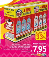 Omino Bianco - Detersivo Lavatrice Liquido