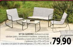 Set Da Giardino