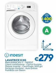 Indesit - Lavatrice 8 Kg BWA 81496X WV IT
