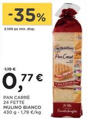 Mulino Bianco - Pan Carre 24 Fette