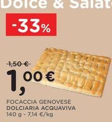 Acquaviva - Focaccia Genovese